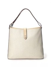 NWOT Stella & Dot Crosby - Neutral Woven Chevron Hobo Bag – SOLD OUT!