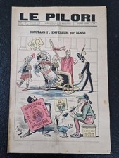 Journal Le Pilori n°277 du 09 aout 1891 revue satirique caricature Blass