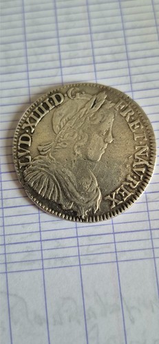 Pièce argent demi - pièce, en