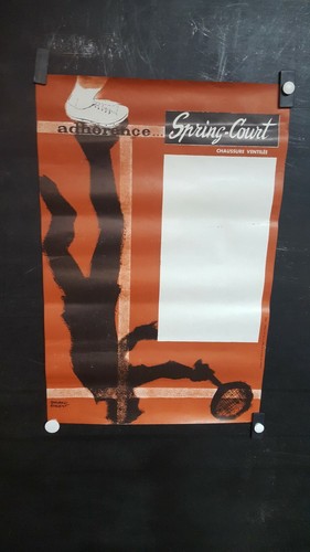 Affiche tennis chaussures - affiche,