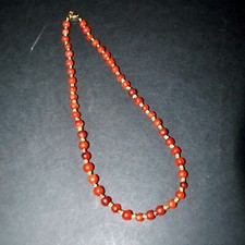 Collier ancien en cornaline