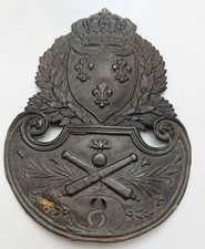 Plaque de Shako d'officier du