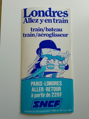 Dépliant flyer sncf prenons - flyer, sncf,