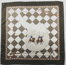 Magnifique foulard vintage " D'este "
