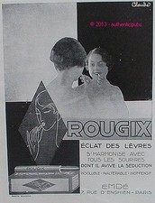 PUBLICITE ROUGIX ROUGE A