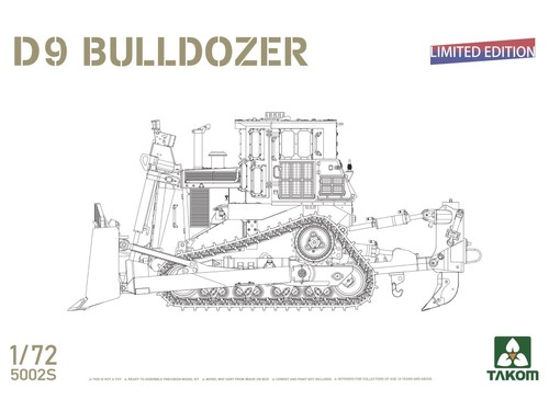 Takom caterpillar d9 - caterpillar,