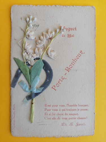 Cpa fantaisie fleurs - fantaisie, flowers