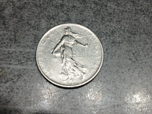 Pièce franc 1960 - 1,