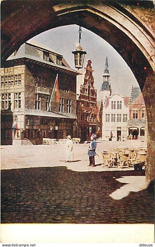 Carte postale belgique - -,