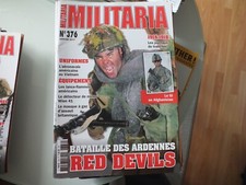 UNIFORMES MAGAZINE REVUE MILITARIA WWII N 376 RED DEVILS BATAILLE DES ARDENNES