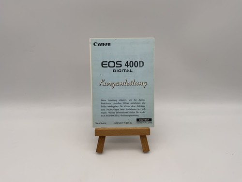 Canon eos 400d manuel - canon,