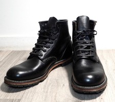 RED WING SHOES 9014 men's Beckman Black Leather Boots US 8.5 EUR 41.5 D (USED)