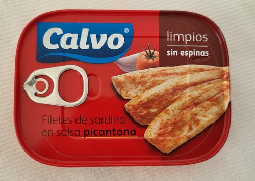 Boîte sardines calvo - sardines,