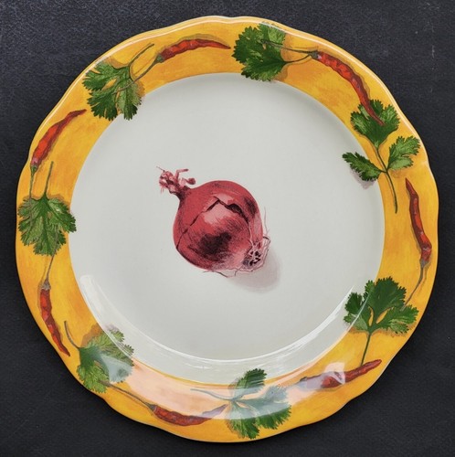 Superbe assiette dessert de - a,