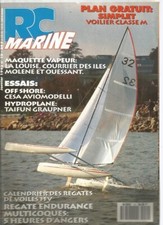RC MARINE N°10 PLAN : VOILIER SIMPLET / LA LOUISE / CESA AVIOMODELLI / TAIFUN
