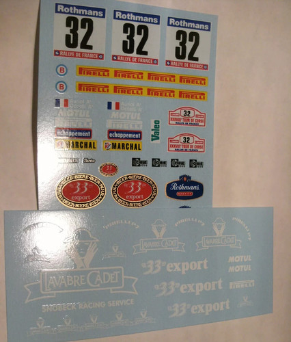 Decals decalcomanie renault - decalcomanie,