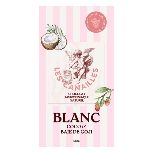 Chocolat aphrodisiaque blanc - aphrodisiaque,