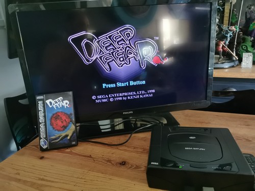 Sega saturn jeux - deep, fear