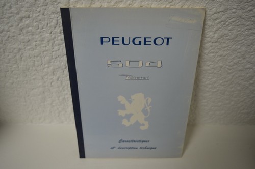 Peugeot 504 diesel indenor - peugeot,