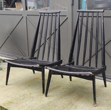 Paire Chaises Basses