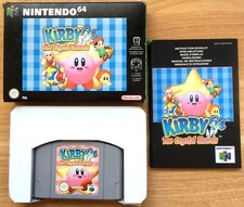 KIRBY THE CRYSTAL SHARDS COMPLET NINTENDO 64 N64 PAL EUR CIB OVP - Très bon état
