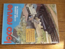 $$$ Loco Revue N°412 Gare d'Aubagne H0  Vitesse  222.TA  Autorail EAD 330 kW  