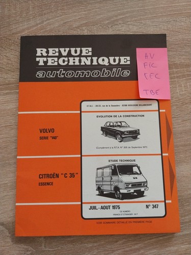 Revue technique citroen - revue,