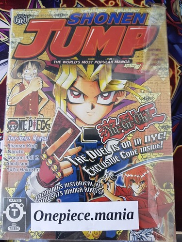 Shonen jump manga - yu-gi-oh!,