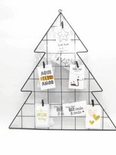 X Cadre Photos Photo Porte-Photos En Forme D'Arbre 60x65cm Métal Noir