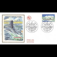 FDC soie - Le redoutable. Sous