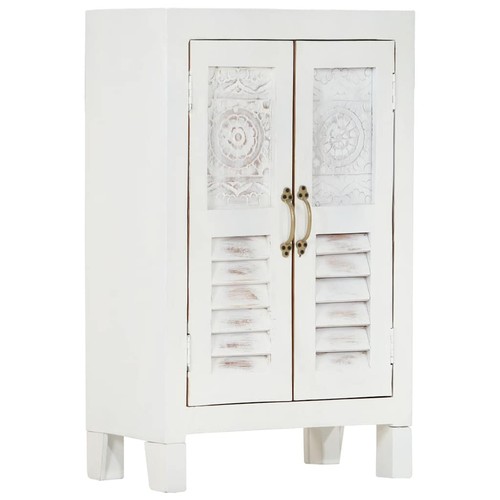 Buffet blanc 55x30x90 bois - 55x30x90, cm