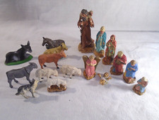 LOT ANCIENS PERSONNAGES CRECHE