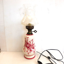 LAMPE SALON A POSER FAIENCE 53,5 cm de hauteur TOUT COMPRIS PARFAIT ETAT