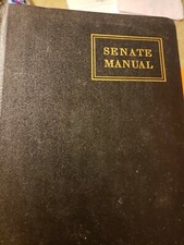 Senate Manual Containing the