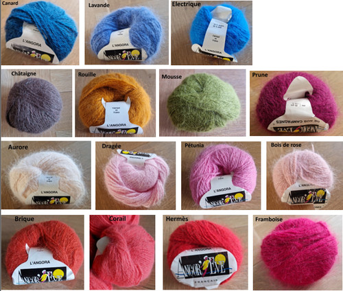 Pelote laine angora 30 - et, 30%