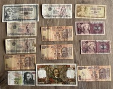 Lot De 13 Billets Du Monde