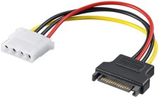 Adaptateur molex femelle vers SATA male /Female molex to SATA male Adapter cable