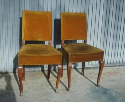 Paire chaises style anglais - paire, de
