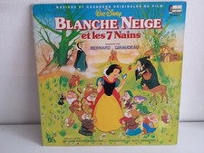 Livre disque Blanche neige et