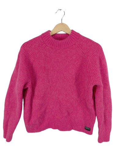 Superdry pull femme rose - pull,