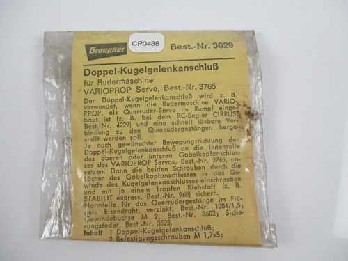Cp488 graupner modelisme c - modelisme, r/c