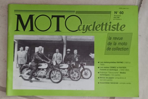 Revue motocyclettiste 60 - revue,