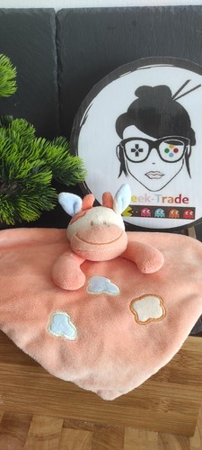 Doudou plat vache - , girafe