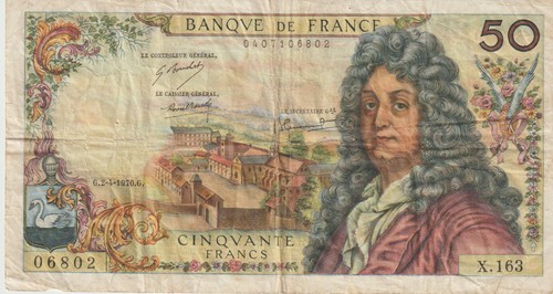 Billet france francs - france, 50