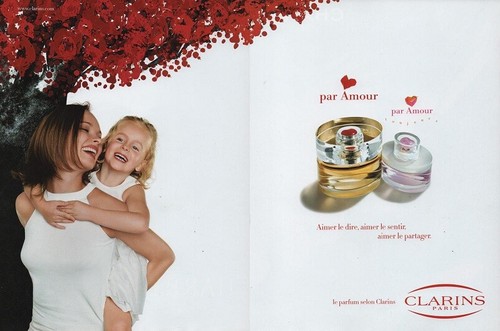 Publicité papier parfum - publicité,