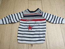 Marinière/Pull Marin 6 Mois pour Garçon/Fille/Bébé/Enfant/Unisexe - Orchestra