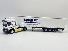 ELIGOR - Camion avec décor Colza et remorque – Transport CHOQUET – RENAULT T4...