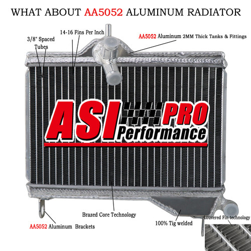 Rangée aluminium radiateur - rangée,