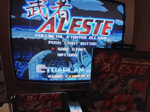 Jeu complet musha aleste - complet, sega