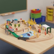 110 Pièces Ensemble de Train
